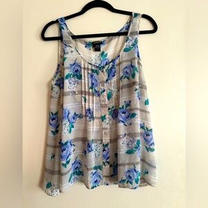 Torrid sheer flowy top